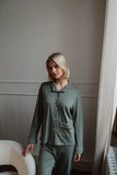 Alice & Maman, Grace, pyjama, sage green