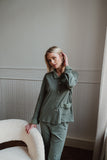 Alice & Maman, Grace, pyjama, sage green