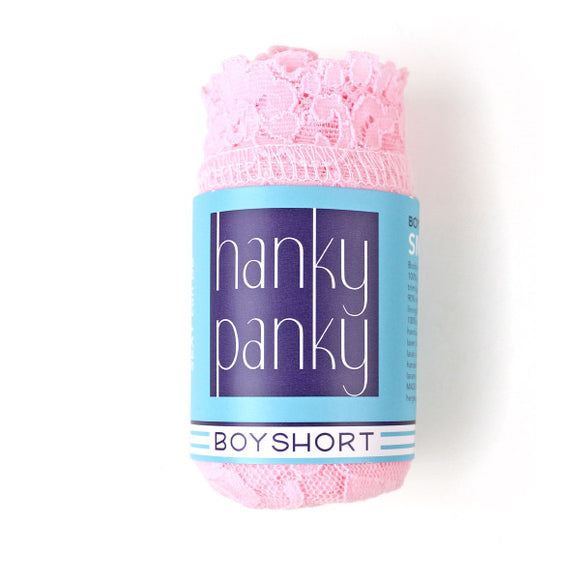 Hanky Panky, boyshort, Bliss pink