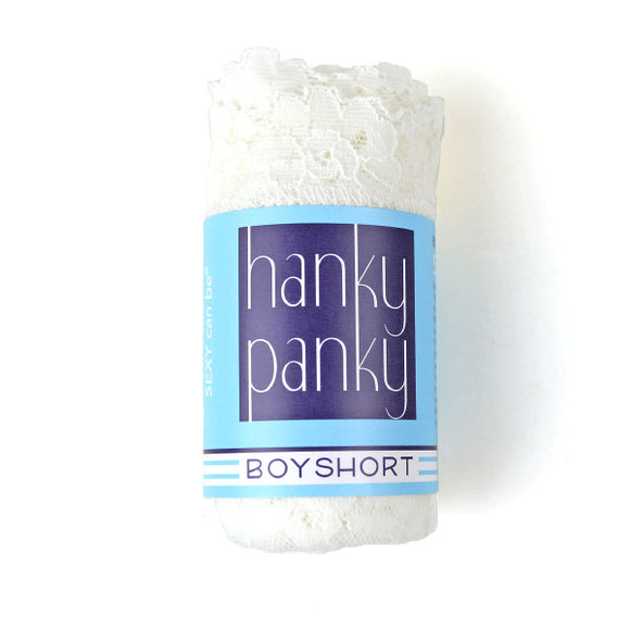 Hanky Panky, boyshort, marshmallow