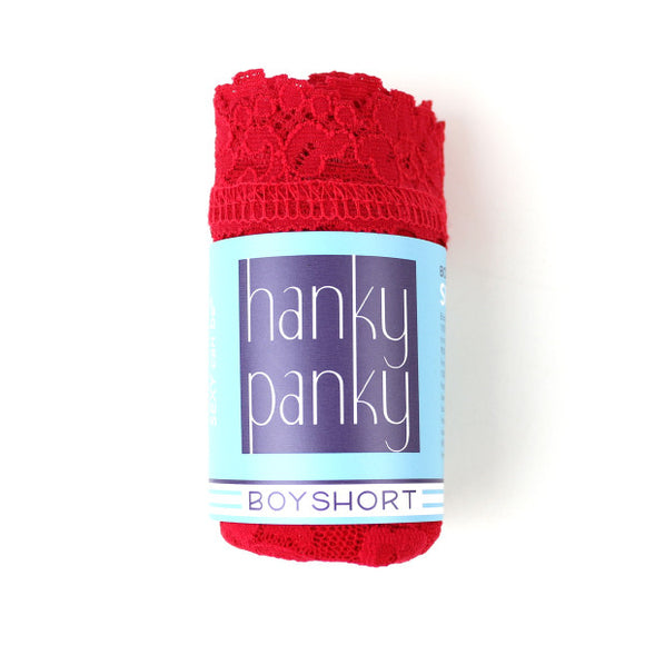 Hanky Panky, boyshort, Red